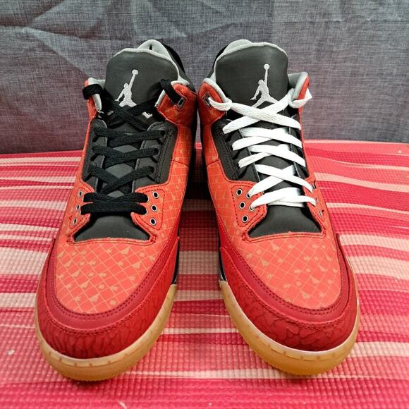 %Size 10.5 Nike Air Jordan III (3) DoernBecher DB Sneakers 2013 Men A 23 main image 4